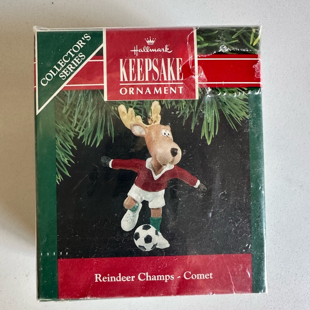 Hallmark Reindeer Champs- Comet Ornament